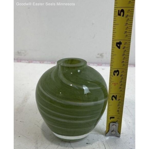 RARE Trio! Vintage Mid-Century Modern Art Glass Vases | Swirl Filigrana | MCM Ol - Picture 12 of 14